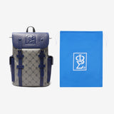 Sigma Hitch Backpack in Exclusive ΦΒΣ Embossed Logo and MAB Monogram