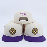 Cream Omega Psi Phi Ivy League Patch SnapBack