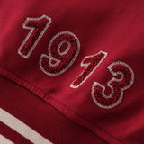 Delta All Crimson Cotton Varsity Jacket 2.0