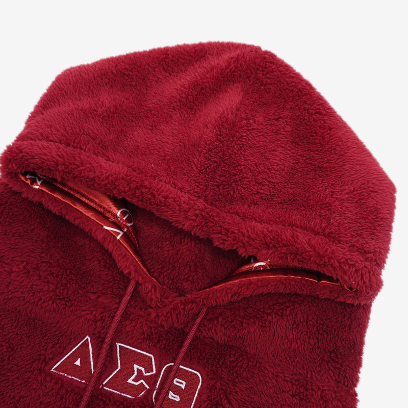 Delta Sherpa Hoodie Hat (Drops Jan. 15)