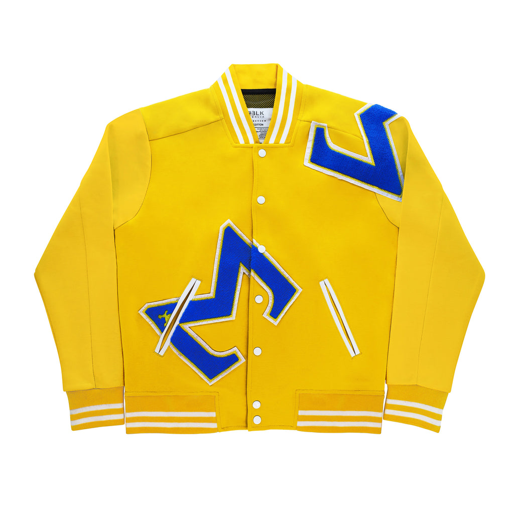 SGRho All Yellow Gold Varsity Jacket 2.0