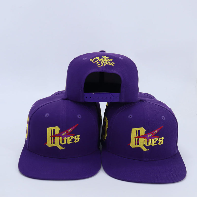Purple QUES SOBAT Logo SnapBack