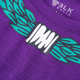 High-Quality Purple Cotton Tee