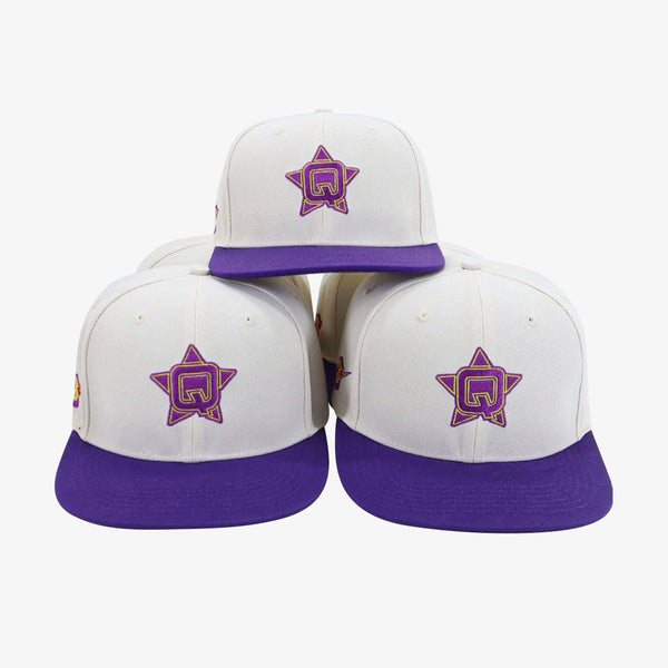 Premium Omega Psi Phi Cream SnapBack