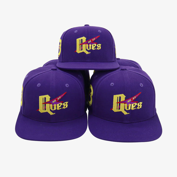 Premium Purple QUES SOBAT Embroidered Cap