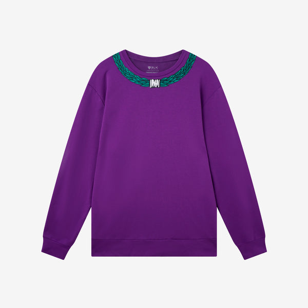 Premium Purple French Terry Crewneck